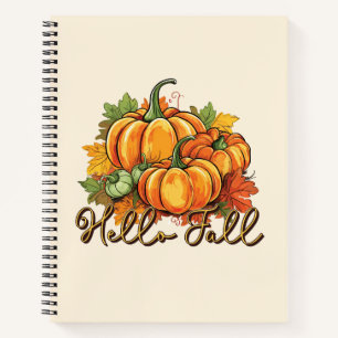 Carnet Hello Fall - Cosy Citrouille Patch