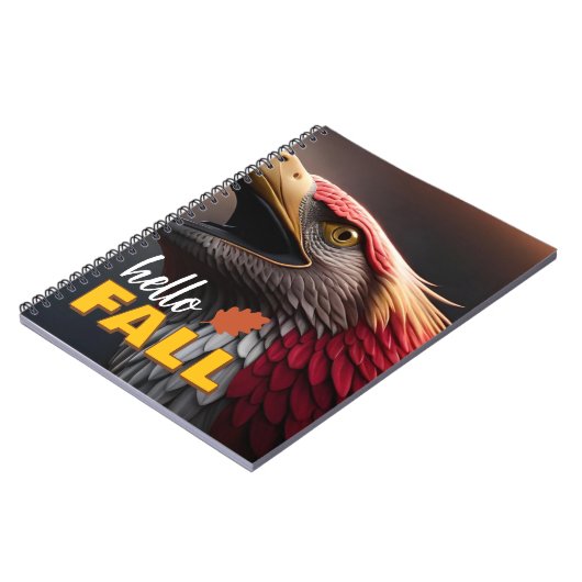 Carnet Hello Fall Fantasy Bird Notebook (Côté gauche)