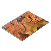 Carnet "Hello Fall!" Notebook (Côté gauche)