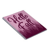 Carnet Hello Fall Season (Côté Droit)