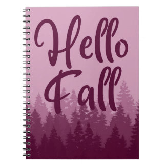 Carnet Hello Fall Season
