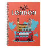 Carnet Hello London (Devant)