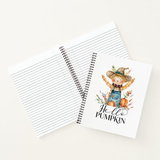 Carnet Hello Pumpkin Spiral Notebook (Intérieur)