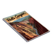 Carnet Hells Canyon Idaho Vintage (Côté Droit)