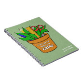 Carnet Helping me Grow Teacher Gift Spiral Photo Notebook (Côté Droit)