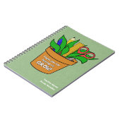 Carnet Helping me Grow Teacher Gift Spiral Photo Notebook (Côté gauche)