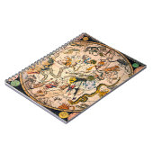 Carnet Hémisphère céleste, 1790 (Côté gauche)