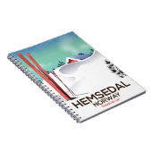 Carnet Hemsedal Norvège affiche de voyage (Côté Droit)