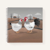 Carnet Hen & Rooster (Devant)
