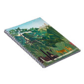 Carnet Henri Rousseau - La cascade (Côté Droit)