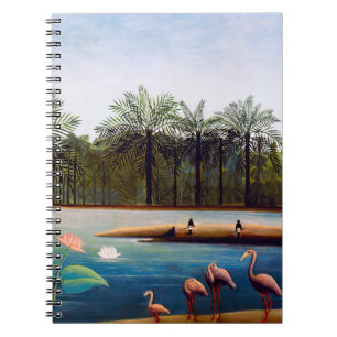 Carnet Henri Rousseau - Les Flamants