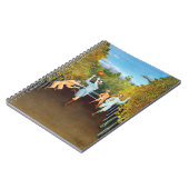 Carnet Henri Rousseau - Les joueurs de football (Côté gauche)