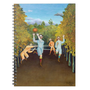 Carnet Henri Rousseau - Les joueurs de football