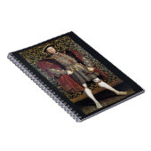 Carnet Henry VIII Portrait (Côté Droit)