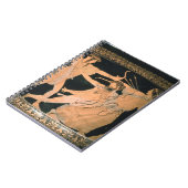 Carnet Herakles luttant, détail d'un grenier rouge-figu (Côté gauche)