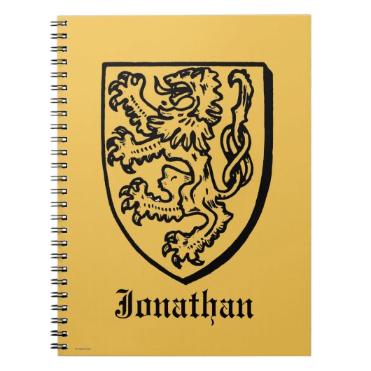 Carnet Héraldique : Lion (Devant)