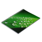 Carnet Herbe verte à feuilles d'eau (Côté gauche)
