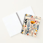 Carnet Herbes d'automne et fleurs Fleurs sauvages (Intérieur)