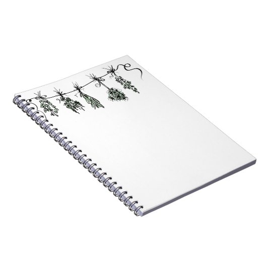 Carnet Herbes du jardin (Côté Droit)