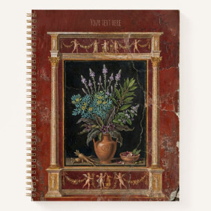 Carnet Herbes Magiques Romaines Antiques de Style Vintage