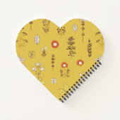 Carnet Herbes rustiques Brown jaune (Dos)