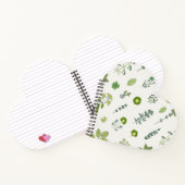 Carnet Herbes rustiques Vert (Intérieur)