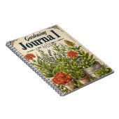 Carnet Herbes vintages de jardinage (Côté Droit)