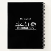 Carnet Herbologie herboriste herboristerie (Dos)