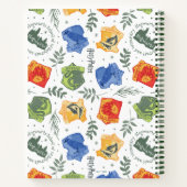 Carnet Hérbologie magique HOGWARTS™ Maisons Motif (Dos)