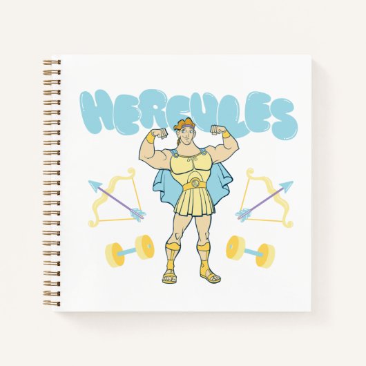 Carnet Hercules Arrows and Dumbbells Flex Notebook (Devant)