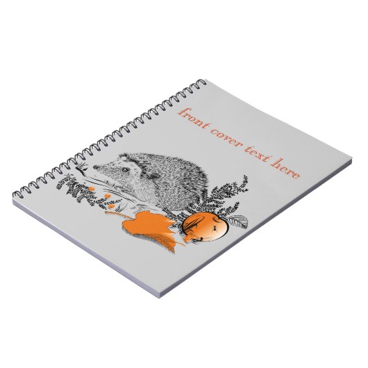 Carnet Hérisson (Côté gauche)