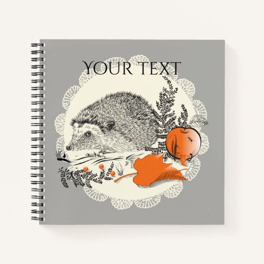 Carnet Hérisson (Devant)