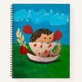 Carnet Hérisson bébé (Devant)