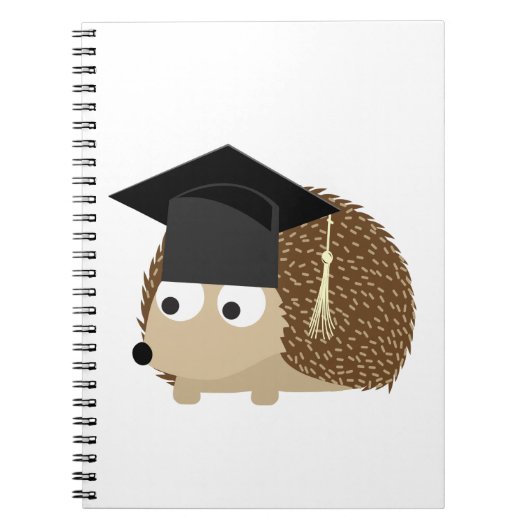 Carnet Hérisson de diplôme (Devant)