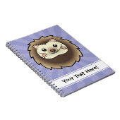 Carnet Hérisson de pygmée de bande dessinée (Côté Droit)