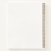 Carnet Hérisson Mignon Aime Pastèque (Dos)