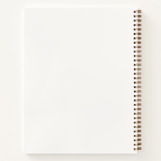 Carnet Hérisson Mignon Aime Pastèque (Dos)