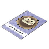 Carnet Hérisson nain de dessin animé (Côté gauche)