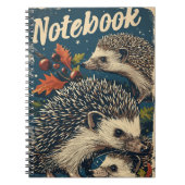 Carnet Hérisson Vintage (Devant)