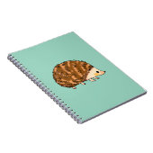 Carnet Hérisson Whimsical - animal boisé mignon (Côté Droit)