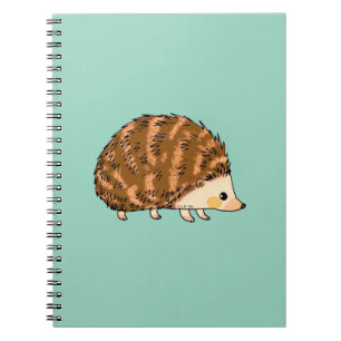 Carnet Hérisson Whimsical - animal boisé mignon