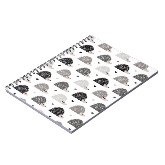 Carnet Hérissons et coeurs (Côté gauche)