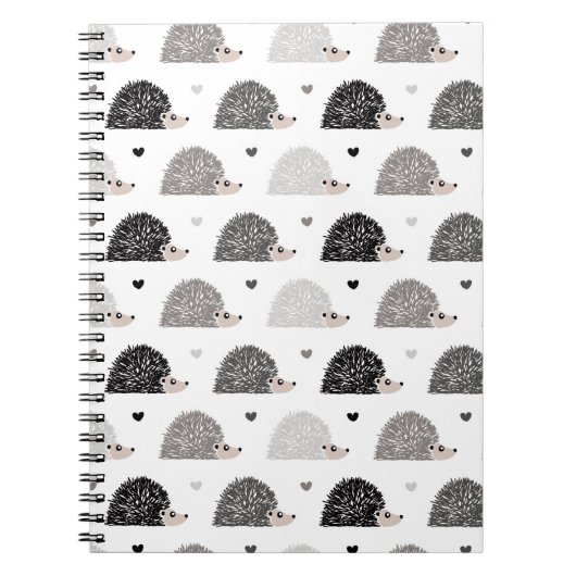 Carnet Hérissons et coeurs (Devant)