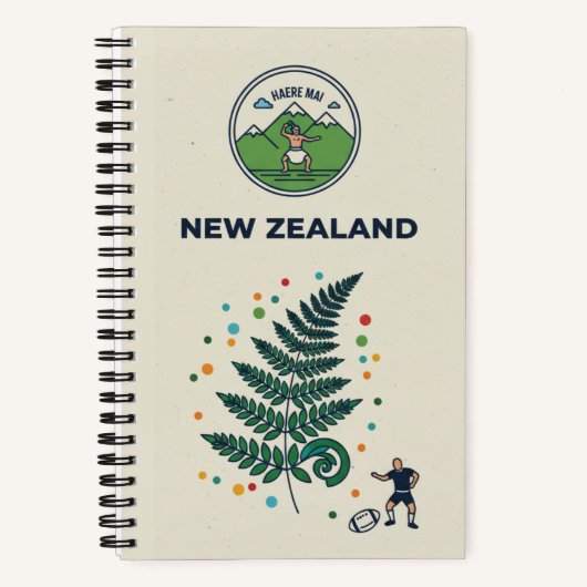 Carnet Héritage de Nouvelle-Zélande et aventure Aotearoa (Recto)
