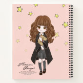 Carnet Hermione Granger Magique Dessin (Dos)