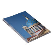 Carnet Hermoupolis, île de Syros, Grèce. Dôme bleu de (Côté Droit)