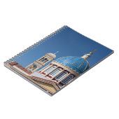 Carnet Hermoupolis, île de Syros, Grèce. Dôme bleu de (Côté gauche)