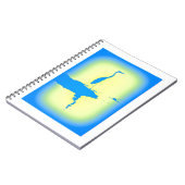 Carnet héron bleu (Côté gauche)