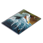 Carnet Héron bleu (Côté gauche)