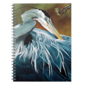 Carnet Héron bleu (Devant)